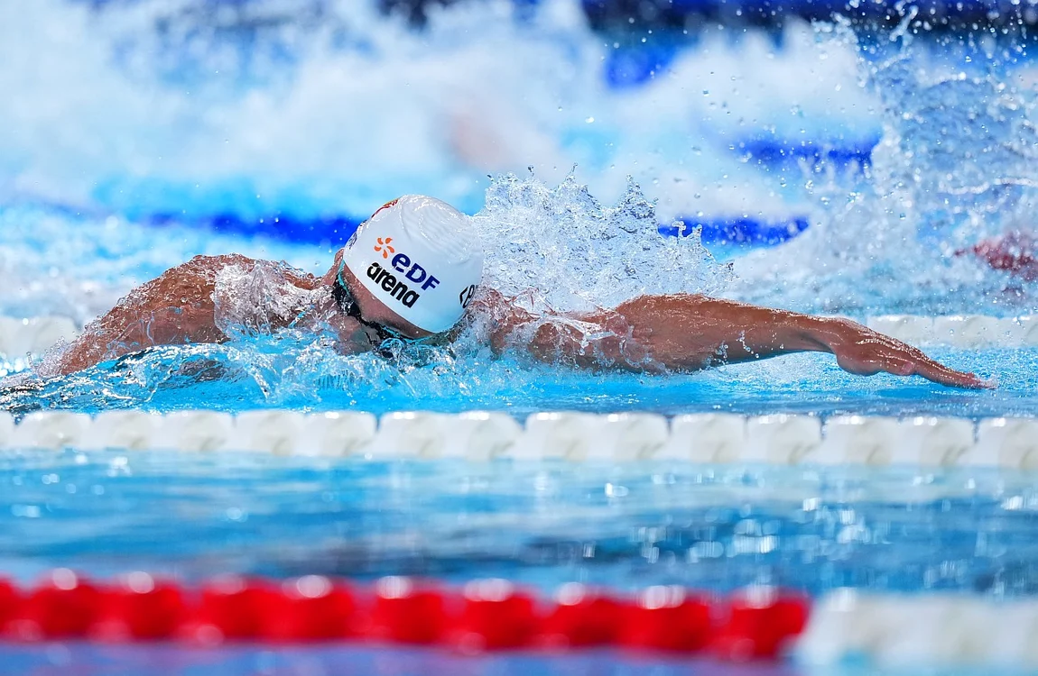 David Popovici și-ar fi dorit să înoate mai repede în finala de 200 m liber (Foto: EPAImages)