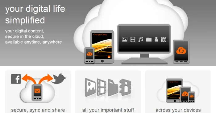 Orange Cloud este disponibil pentru cei cu Android şi iOS