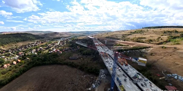 Viaductul Nădășelu de pe Autostrada Transilvania  Foto Daniel Guță  ADEVĂRUL (4) jpg