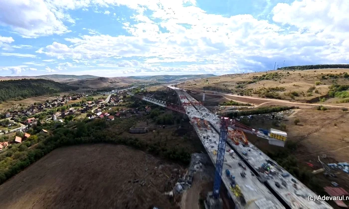 Viaductul Nădășelu de pe Autostrada Transilvania  Foto Daniel Guță  ADEVĂRUL (4) jpg