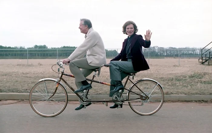 Jimmy și Rosalynn Carter au iubit mișcare și mersul pe bicicletă
