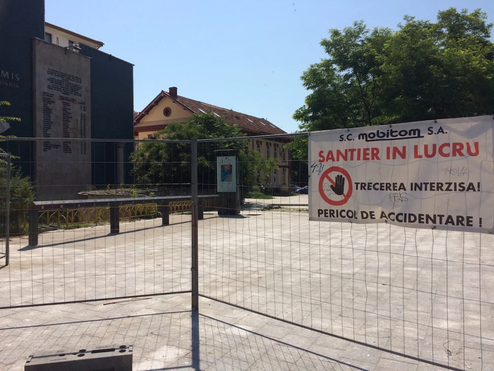 Staţiile de biciclete din Constanţa stau goale Foto Sînziana Ionescu