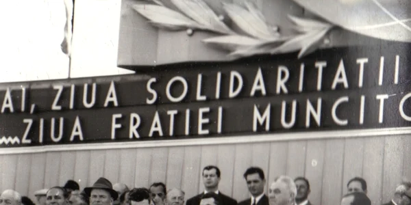 ceausescu 1967 1 Mai conducere tribuna