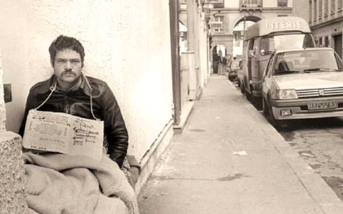 Serge Pop, la Paris, în timpul protestelor din anii ’80  