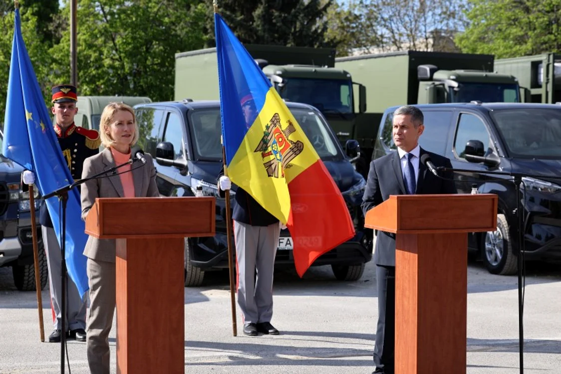 Kaja Kallas a avut o întrevedere cu Anatolie Nosatîi. FOTO: Army.md