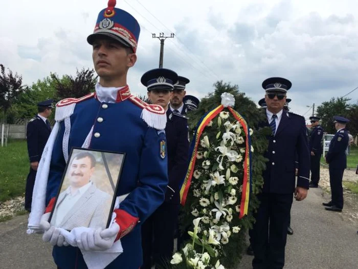 Înmormântarea poliistului Cristian Amariei FOTO Dani Dancea