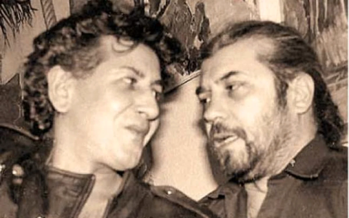 1982. Alături de liderul Phoenix, Nicu Covaci  Fotografii: arhivă personală