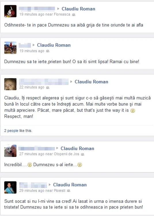 Decizia lui Claudiu i-a şocat pe cei care l-au cunoscut şi nu numai