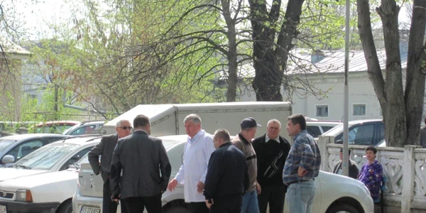 sedinta psd in curtea spitalului