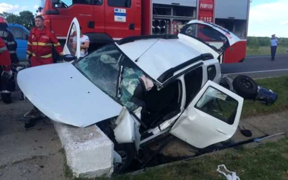 Şoferul a decedat în urma accidentului