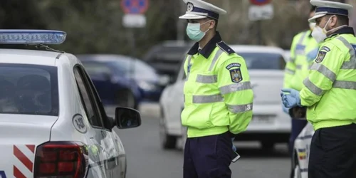 politisti masti coronavirus Braila