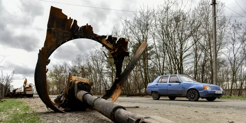 Război Ucraina - ziua 56 - Borodianka - 20 apr 2022 / FOTO EPA-EFE