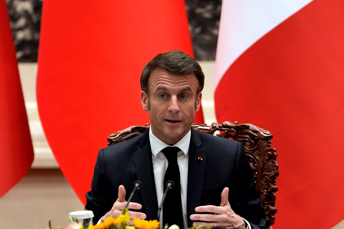 Preşedintele francez, Emmanuel Macron FOTO: EPA-EFE (Arhivă)