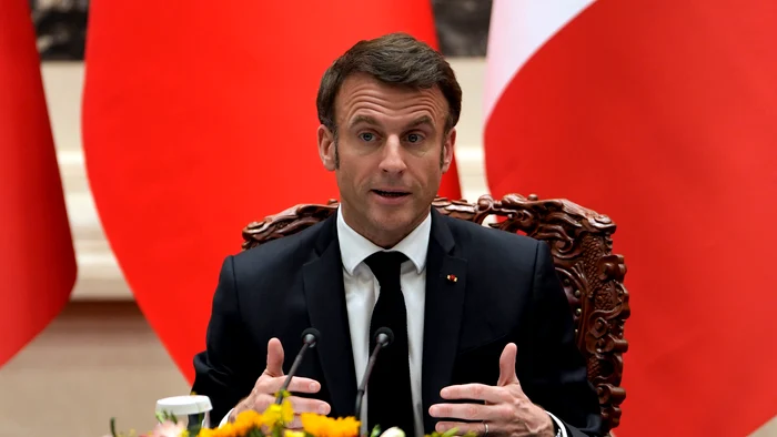 Emmanuel Macron FOTO EPA-EFE