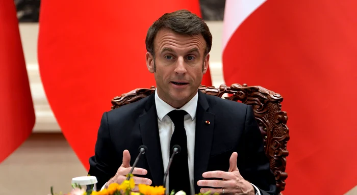 Emmanuele Macron, președintele Franței