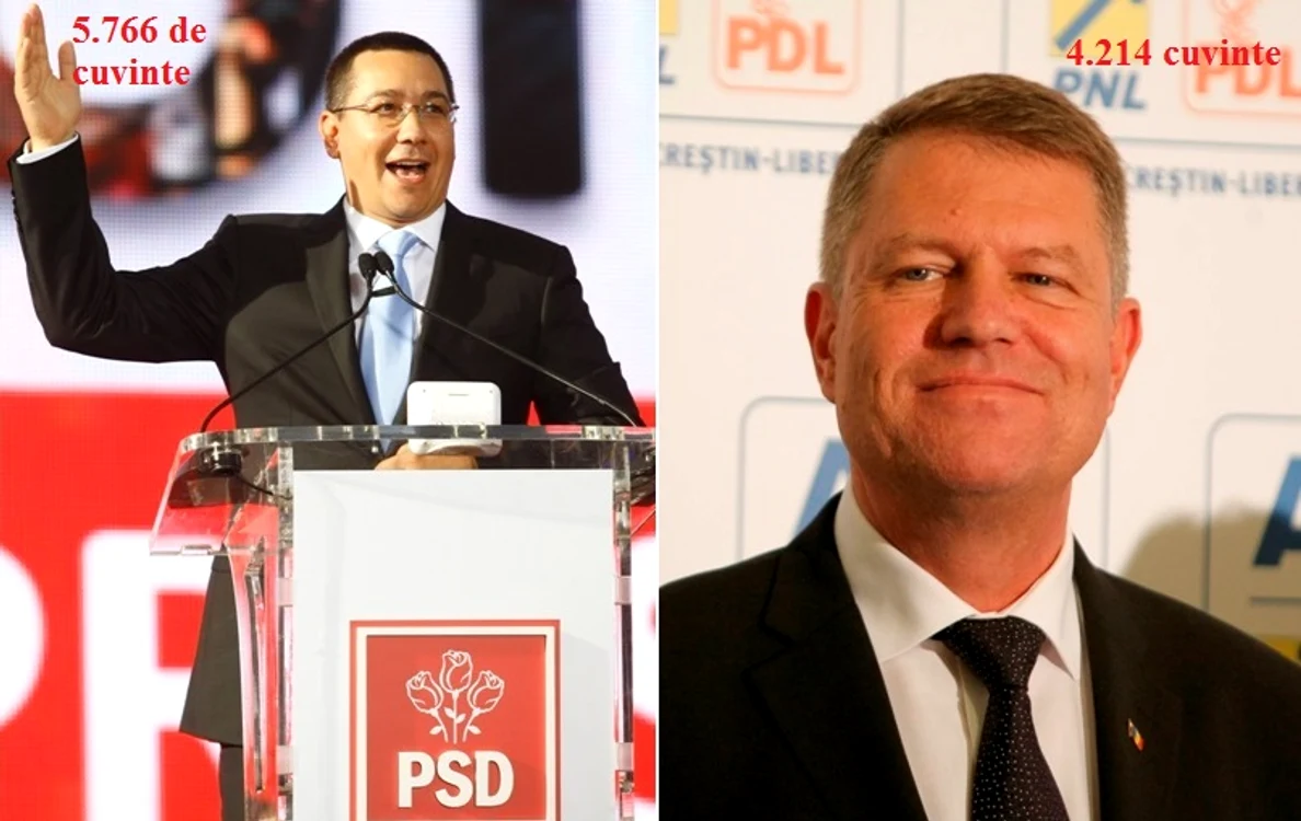 
    Ambii candidați au vorbit mult, însă pe lângă subiectele de interes ale votanților (foto: Click!)  