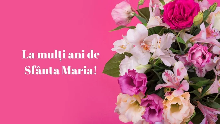 Mesaje de „La mulți ani” de Sf. Maria.