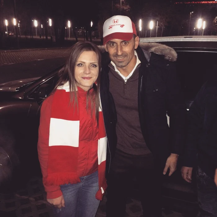 De la Ionel Dănciulescu a primit primul tricou FOTO: arhiva Mădălian Dumitru