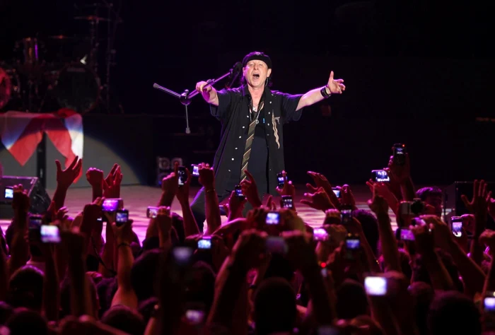 Klaus Meine, solistul trupei germane Scorpions FOTO Reuters