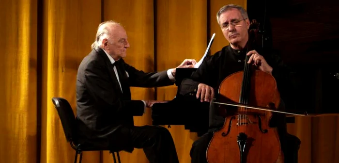 Valentin Gheorghiu şi Marin Cazacu FOTO: Virgil Oprina