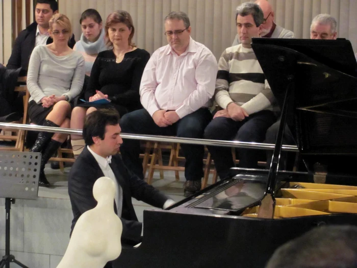 Dragos Andrei Cantea, recital la B\rlad FOTO Sabina Ghiorghe