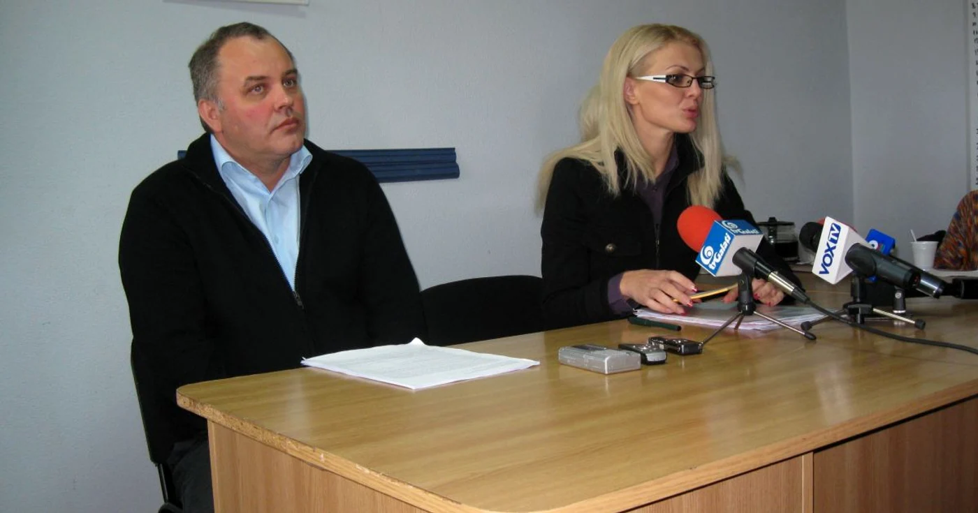 Comisarii Aurel Panfile şi Viorica Colgiu , Foto: Corina Misăilă 