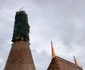 Statuia Cavalerului reamplasată pe Castelul Corvinilor  Foto Daniel Guță ADEVĂRUL (5) JPG