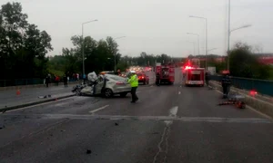 Accident pe DN1: O femeie de 35 de ani a murit jpeg