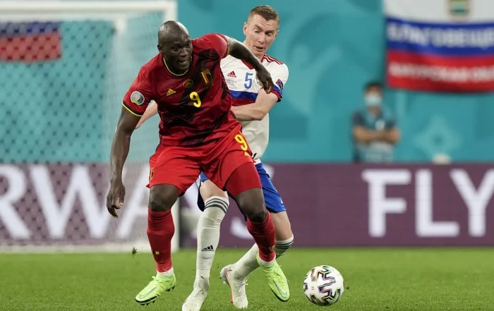 Lukaku e unul dintre cei mai valoroși atacanți de la Euro 2020Foto: EPA