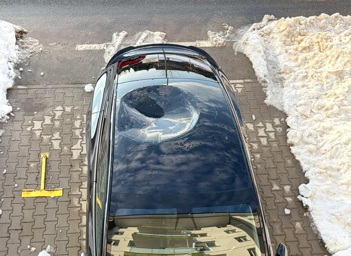 Mașină avariată Foto: Click!