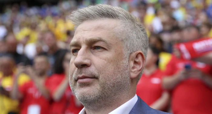 Edi Iordănescu nu vorbește despre reînnoirea contractului cu FRF. Foto X