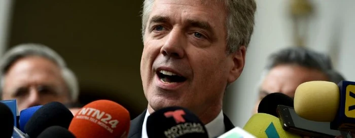 Daniel Kriener, ambasadorul Germaniei la Caracas FOTO AFP
