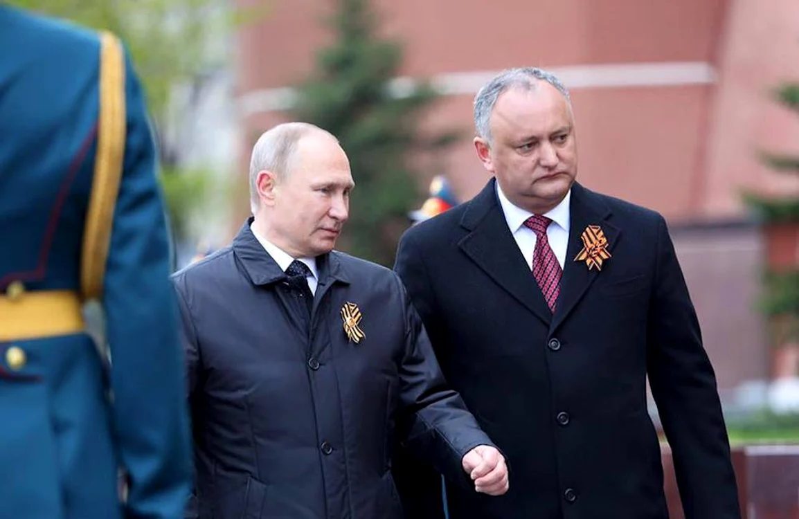 Igor Dodon a oferit reacția pentru presa rusă. FOTO: Facebook