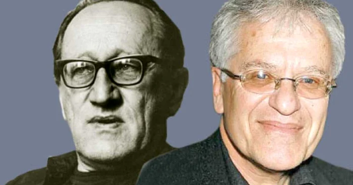 Heiner  Müller(stănga) şi Jerry Zaks