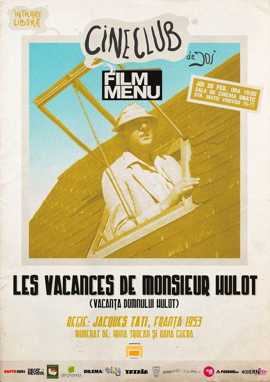 Proiecţie "Les vacances de Monsieur Hulot" jpeg