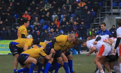 Înaintarea România a jucat perfect contra Rusiei * Foto: Marian Burlacu jpeg