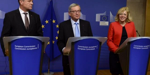Vizita la Bruxelles- Iohannis- Juncker - Corina Cretu 