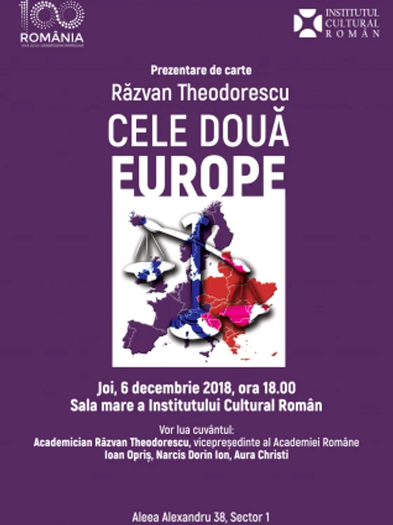 afis Cele doua Europe