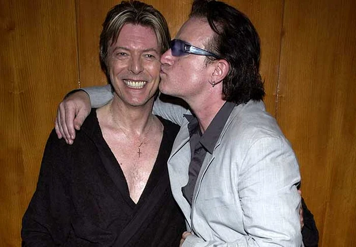 2002: David şi Bono, la Meltdown Festival