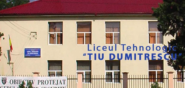 FOTO Facebook Liceul tehnologic „Tiu Dumitrescu”