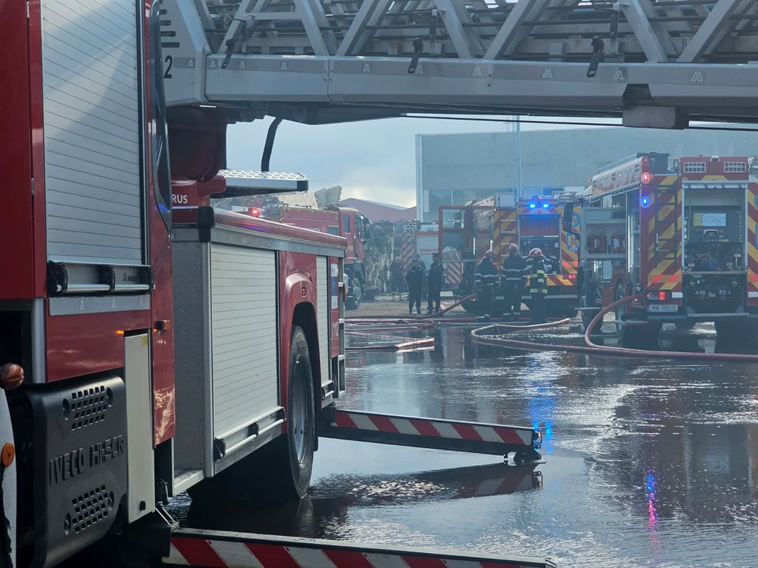 Imagini de la fața locului. FOTO: ISU Alba