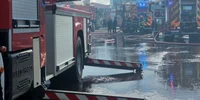 5explozie urmată de incendiu pe amplasamentul fabricii de PAL din municipiul Sebeș, județul Alba foto ISU ALBA jpeg