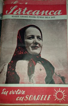 Campanie electorală comunistă în revista „Săteanca” (© cristoiublog.ro)