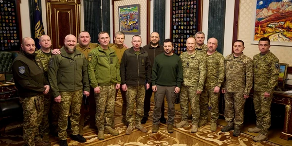 Noua conducere a Armatei Ucrainene Foto Adm Prez Ucr jpeg