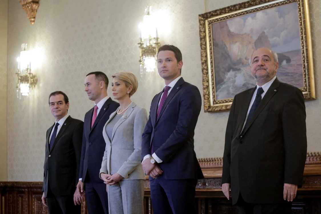 Consultări PNL - Cotroceni - Ludovic Orban - Raluca Turcan / FOTO Inquam Photos / George Călin / 17 ian 2018