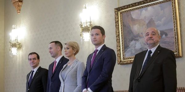Consultări PNL - Cotroceni - Ludovic Orban - Raluca Turcan / FOTO Inquam Photos / George Călin / 17 ian 2018