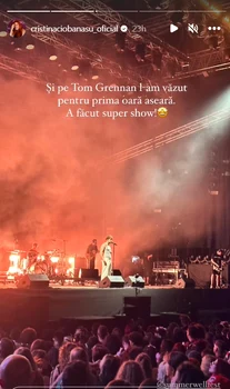 Cristina Ciobănașu a fost la Summer Well / foto: Instagram