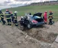 Accident cu blocarea traficului pe DN1 în zona Cristian - Sibiu şi patru victime Foto ISU Sibiu 