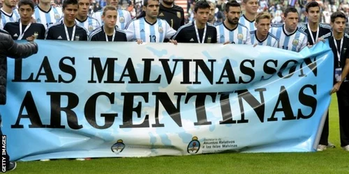 Banner Argentina Malvine FOTO Getty Images