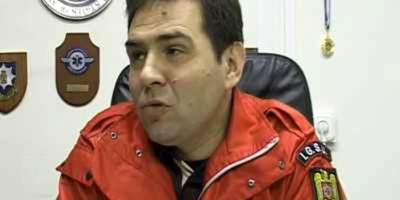 Cristian Boeriu, coordonatorul SMURD Târgu-Mureș (foto: tvmures.ro)